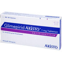 Glimepirid Aristo 1mg Tabletten, 180 st, Aristo Pharma GmbH