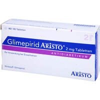 Glimepirid Aristo 2mg Tabletten, 180 st, Aristo Pharma GmbH