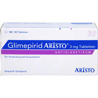 Glimepirid Aristo 3mg Tabletten, 180 st, Aristo Pharma GmbH