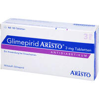 Glimepirid Aristo 3mg Tabletten, 180 st, Aristo Pharma GmbH