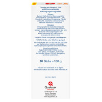 Doppelherz Hei&szlig;e Zitrone Vitamin C + Zink, 10 st, Queisser Pharma GmbH & Co. KG