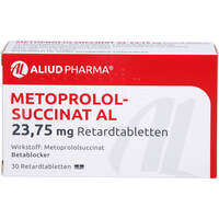 Metoprololsuccinat AL 23.75mg Retardtabletten, 30 st, Aliud Pharma GmbH