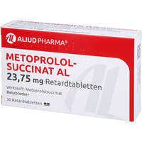 Metoprololsuccinat AL 23.75mg Retardtabletten, 30 st, Aliud Pharma GmbH
