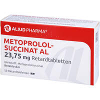 Metoprololsuccinat AL 23.75mg Retardtabletten, 50 st, Aliud Pharma GmbH