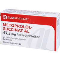 Metoprololsuccinat AL 47.5mg Retardtabletten, 50 st, Aliud Pharma GmbH