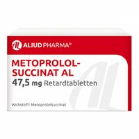 Metoprololsuccinat AL 47.5mg Retardtabletten, 50 st, Aliud Pharma GmbH