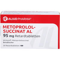 Metoprololsuccinat AL 95mg Retardtabletten, 30 st, Aliud Pharma GmbH