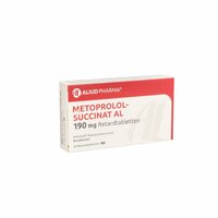 Metoprololsuccinat AL 190mg Retardtabletten, 30 st, Aliud Pharma GmbH