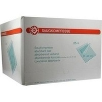SAUGKOMPRESSEN 20x20 cm steril, 25x1 st, Nobamed Paul Danz AG