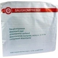 SAUGKOMPRESSEN 10x20 cm unsteril, 25 Stk., Nobamed Paul Danz AG