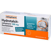 Hydrotalcit-ratiopharm 500mg Kautabletten, 50 Stk., ratiopharm GmbH