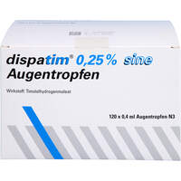 DISPATIM 0.25% SINE, 120x0.4 ml, Omnivision GmbH
