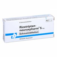 Rizatriptan-neuraxpharm 5 mg, 6 st, neuraxpharm Arzneimittel GmbH