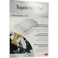 Tegaderm Plus Pad 9.0 cm x 15.0 cm, 5 Stück, Solventum Germany GmbH