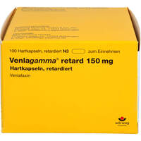 Venlagamma retard 150 mg Hartkapseln retardiert, 100 st, Aaa - Pharma GmbH