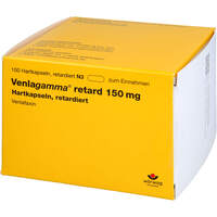 Venlagamma retard 150 mg Hartkapseln retardiert, 100 st, Aaa - Pharma GmbH