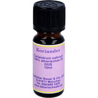 Koriander 100% Ätherisches Öl, 10 ml, Apotheker Bauer & Cie.