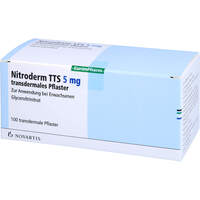 NITRODERM TTS 5 MEMBRANPFL, 100 st, Eurimpharm Arzneimittel GmbH