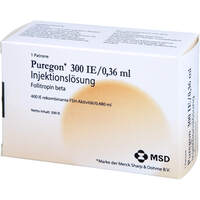 Puregon 300 I.E/0.36ml f. Pen Inj. Lsg., 1 st, Emra-Med Arzneimittel GmbH