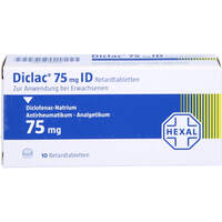 Diclac 75 ID, 10 st, HEXAL AG