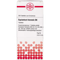 EQUISETUM HIEMALE D 6, 200 st, Dhu-Arzneimittel GmbH & Co. KG