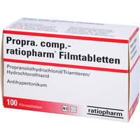 Propra comp.-ratiopharm Filmtabletten, 100 st, ratiopharm GmbH