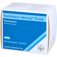 Venlafaxin Hennig 75 mg Retardkapseln Hartkaps, 100 st, Hennig Arzneimittel GmbH & Co. KG