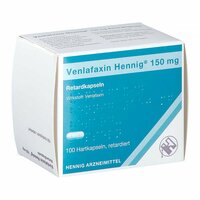 Venlafaxin Hennig 150 mg Retardkapseln Hartkaps, 100 st, Hennig Arzneimittel GmbH & Co. KG