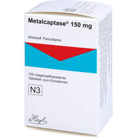 Metalcaptase 150MG, 100 st, Heyl Chem.-Pharm. Fabrik GmbH & Co. KG