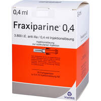 FRAXIPARINE 0.4ml Fertigspritze, 20x0.4 ml, Viatris Healthcare GmbH