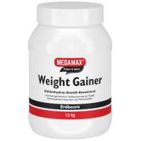 WEIGHT GAINER ERDBEERE MEGAMAX, 1500 g, Megamax B.V.