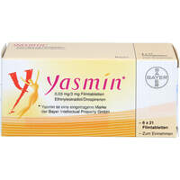 Yasmin, 6x21 Stk., kohlpharma GmbH