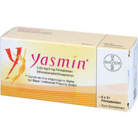 Yasmin, 6x21 Stk., kohlpharma GmbH