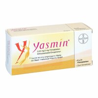 Yasmin, 6x21 Stk., kohlpharma GmbH