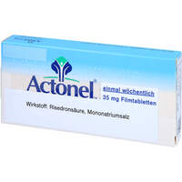 Actonel einmal wöchentlich 35 mg Filmtabletten B, 12 st, Docpharm GmbH