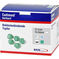 Cutimed Sorbact Tupfer walnussgro&szlig;, 75 st, Bsn Medical GmbH