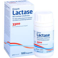 LACTASE 3300 FCC 200mg, 100 Stk., Pro Natura Gesellschaft F&uuml;r Gesunde Ern&auml;hrung mbH