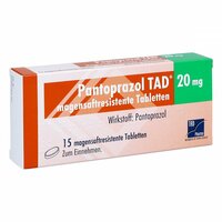 Pantoprazol TAD 20mg magensaftresistente Tabletten, 15 Stk., TAD Pharma GmbH