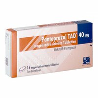 Pantoprazol TAD 40mg magensaftresistente Tabletten, 15 Stk., TAD Pharma GmbH