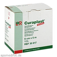 CURAPLAST WUNDSCHNELLVERBAND SENSITIV 6CMX5M, 1 Stück, Lohmann & Rauscher GmbH & Co. KG