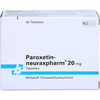 Paroxetin-neuraxpharm 20 mg, 50 Stk., neuraxpharm Arzneimittel GmbH