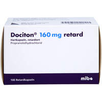 DOCITON 160MG RETARD, 100 st, Mibe GmbH Arzneimittel