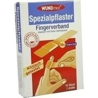 Fingerverband Spezialpflaster 12cmx2cm, 10 Stück, Axisis GmbH