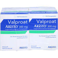 Valproat Aristo 300 mg magensaftresistente Filmtbl, 200 st, Aristo Pharma GmbH