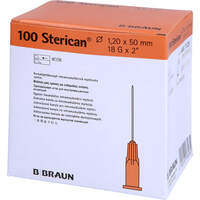 Sterican 18GX2 Kanülen 1.2X50mm, 100 st, B. Braun Melsungen AG
