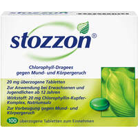 Stozzon Chlorophyll, 100 Stk., Queisser Pharma GmbH & Co. KG