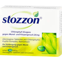 Stozzon Chlorophyll, 100 Stk., Queisser Pharma GmbH & Co. KG