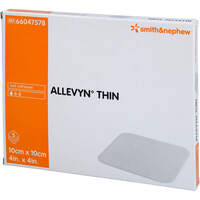 Allevyn Thin 10x10cm duenne Wundauflage, 5 st, Tora Pharma GmbH