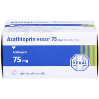 Azathioprin HEXAL 75mg Filmtabletten, 50 st, HEXAL AG