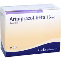 Aripiprazol beta 15 mg Tabletten, 91 Stk., betapharm Arzneimittel GmbH